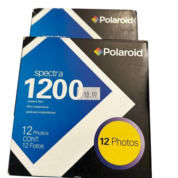 Polaroid Spectra System SE Vintage Instant Camera w/2 Packs of Film - Picture 7 of 12